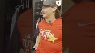 Bubba Chandler, Pittsburgh Pirates, Futures Game Interview (7-13-24)