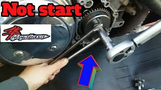 Problema de arranque ( Bendix ) Suzuki Hayabusa  GSXR 1300 como repararlo paso a paso