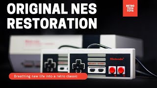 Nintendo Entertainment System (NES) Restoration: This console was trashed!