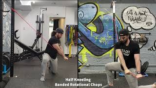 Banded Rotational Chops and Lifts