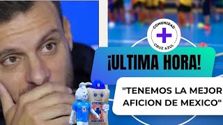 ¡EMOTIVO! Cruz Azul REVELA ANSELMI IMPORTANTES PALABRAS para AFICION VAN POR LOS PUMAS