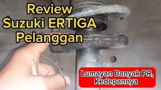 Review Suzuki ERTIGA || Saran Perbaikan Saat Ini Dan Kedepannya || Shock Absorber Depan Bocor Oli..