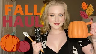 ASMR COZY FALL HAUL 🍂🎃🤎(UP-CLOSE WHISPERING)