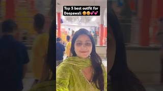 Top best outfits for Deepawali #ytshorts#trending #Viral #new😍😍