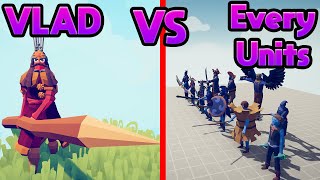 VLAD vs EVERY UNIT⚔️😱😱| TABS - Totally Accurate Battle Simulator