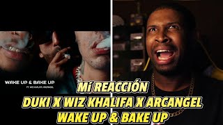 REACCIÓN a Duki x Wiz Khalifa x Arcangel | Wake Up & Bake Up | Video Oficial 🔥