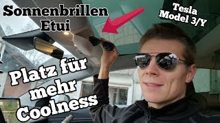 Ein sicheres Plätzchen! - Sonnenbrillen Etui für Tesla Model 3