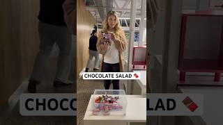 Should we try a lolly salad next? 🍭 #Salad #Chocolate #ChocolateSalad #LollySalad