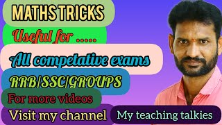 maths short tricks #maths #rrb #ssc #trending #learning #viral #shorts #yt #study