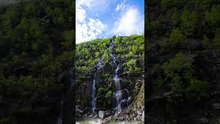 Donadi Waterfall in Kishtwar District Jammu and Kashmir India