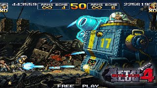 Playing Classic Games with Little Kids pt. 4 | Metal Slug 4 (2002)