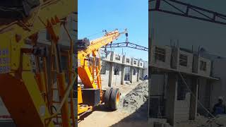 ACE 14 Ton Crane Work Erictions Work #trending #tractorvideo #crane #jcbvideo