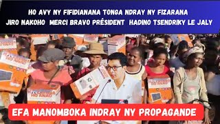 TONGA NDRAY NY FIZARANA JIRON’AKOHO FA HO AVY NY FIFIDIANANA- TONGAVA SAINA RA MALAGASY