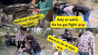 Serious fight at car wash centre🤬😆|| creta hui kharab kal zaroori kaam😩