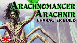 Monstrous Heroes Arachnomancer 5E Character Build - Free PDF Download with Monster Classes for #DnD