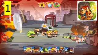 Zombie Defense: Z War All Levels Walkthrough #1