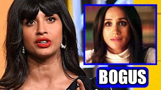 GAME OVER! Meg Speechless With Rage As Jameela Jamil UNCOVER Haz And Meg BOGUS Kids During Podcast