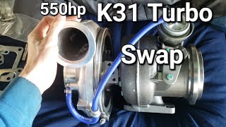 K31 Turbo Swap 550hp Detroit 60 Replacement Upgrade Performance Diesel Boost Semi Truck from 171702