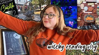 cozy, WITCHY, fall reading vlog (visiting salem & boston, ma) 🧙‍♀️🍂