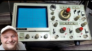 Kikusui oscilloscope 3ch type 5060A 1985 blanking issue