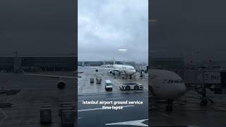 Istanbul airport ground service time lapse #shorts #istanbul #mahanair #airbus