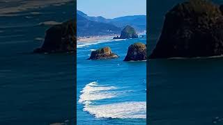 Ecola State Park view of the haystack Rock of #canonbeach #oregon #letsgoplaces #followme