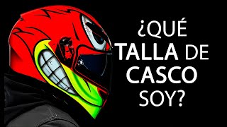 La TALLA perfecta de CASCO para MOTO ❗SALVA TU VIDA❗(metodo FÁCIL Y PRECISO)