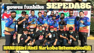 KESERUAN SEPEDA86 Gowes FUNBIKE HANI ( Hari Anti Narkoba Internasional )  Kab Bungo #hariantinarkoba