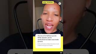 The  Dr Matthew Lani TikTok Saga: 6 Crucial Insights