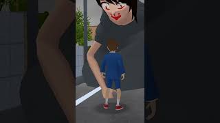 Cici Kecil Melihat Monster David cr:‪@seventosix76‬ Sakura school simulator part 3 #shorts #trending