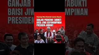 SAYANG WAN RAMAH LAWAN RAYAT, GANJAR PRANOWO TABUKTI BAISI JIWA KAPAMIMPINAN PRESIDEN JOKOWI!