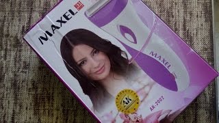 Maxel Lady Shaver AK-2002 user review