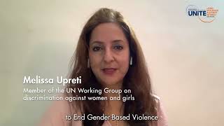 16 Days of Activism: Melissa Upreti, the UN Working Group on discrimination against women and girls.