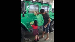 #shorts MS Dhoni dancing with daugher #Ziva| MS Dhoni Daughter Ziva Dhoni Cute Video #ZivaDhoni