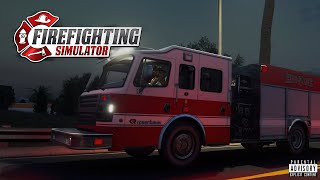 Firefighting Sim - Structure Fire with Collapse - #firefightingsimulator #thesquad