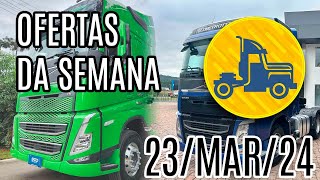 OFERTA DE CAMINHÕES DA SEMANA :: 23-MAR-24