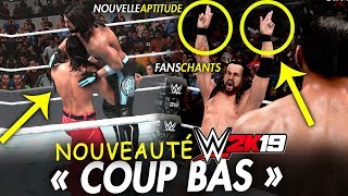 WWE 2K19 : NOUVEAUTÉ* APTITUDE "COUP BAS" ! GAMEPLAY PAYBACK MODE [FR]