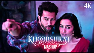 Love Mashup | Khoobsurat | Stree 2 | Vishal Mishra | Arijit Singh | AP Musiczsoul | 4K