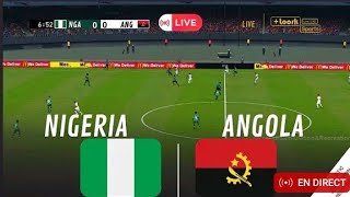 🔴🇳🇬🇦🇴NIGERIA - ANGOLA LIVE / 🔥🚨LES 1/4 DE FINALES! LES SUPER EAGLE FACE A L'ANGOLA! / CAN 2024 LIVE🔴