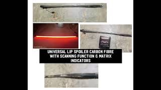 LED SPOILER UNIVERSAL REAR LIP KIT