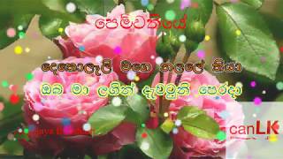 Pemwathiye Karaoke (පෙම්වතියේ) (Without voice) Asanjaya Imashath