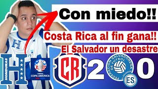 Honduras debe tener miedo después que Costa Rica le ganará a El Salvador??