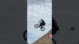 BMX Ramp Exhibition! Awesome Air Trick!