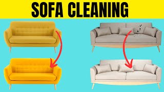 HOW to Clean a Sofa Without a Vacuum Cleaner: A DIY Guide