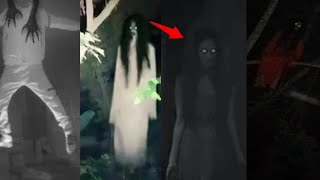 7 PENAMPAKAN HANTU KUNTILANAK DI POHON DAN CAMPING HUTAN ANGKER | PENAMPAKAN TERSERAM DAN TERJELAS