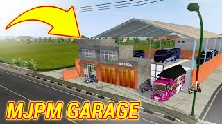 CARA PASANG MARKAS MJPM GARAGE DI BUSSID V 3 6.1 TERBARU - BUS SIMULATOR INDONESIA