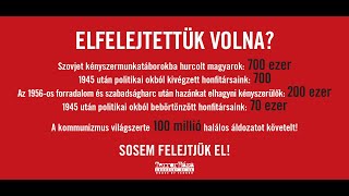 Emlékezzünk a kommunizmus áldozataira!