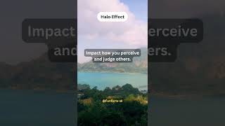 Halo Effect, People assume positive traits lead to, Impact how you perceive and judge others.