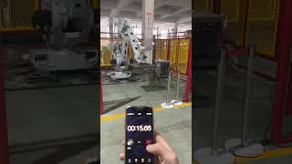 Handling robot cycletime testing Yooehart robot