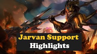 Jarvan Support Highlights - League of Legends